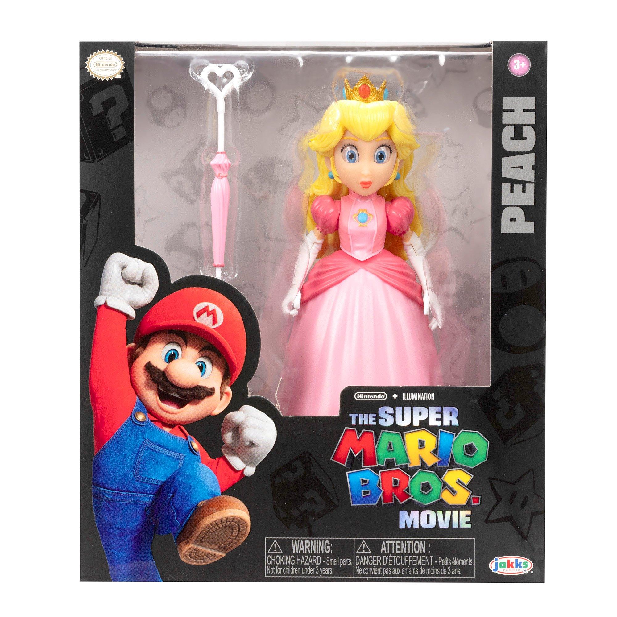 Jakks Pacific Super Mario Bros. Movie Princess Peach 5-in Action Figure