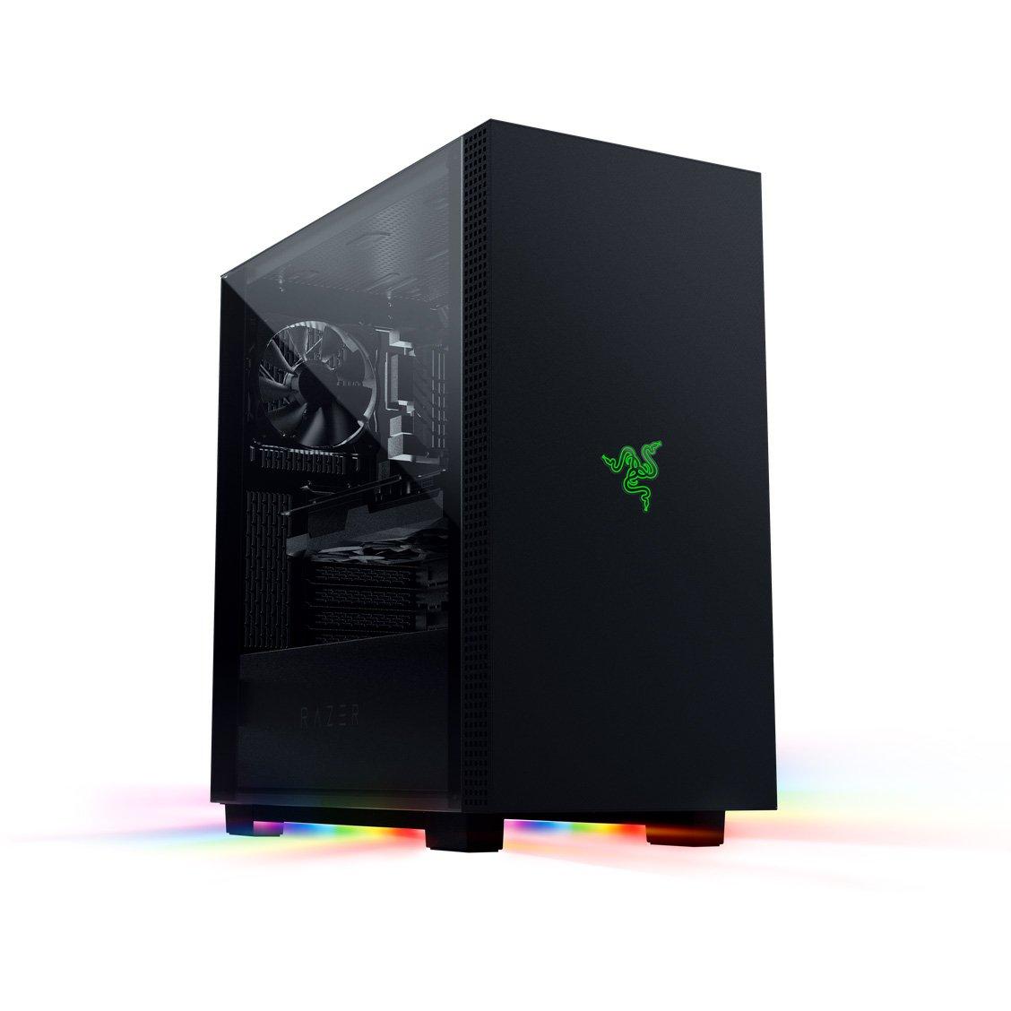 Razer Tomahawk Tempered Glass ATX Mid-Tower Gaming Computer Case with Chroma RGB