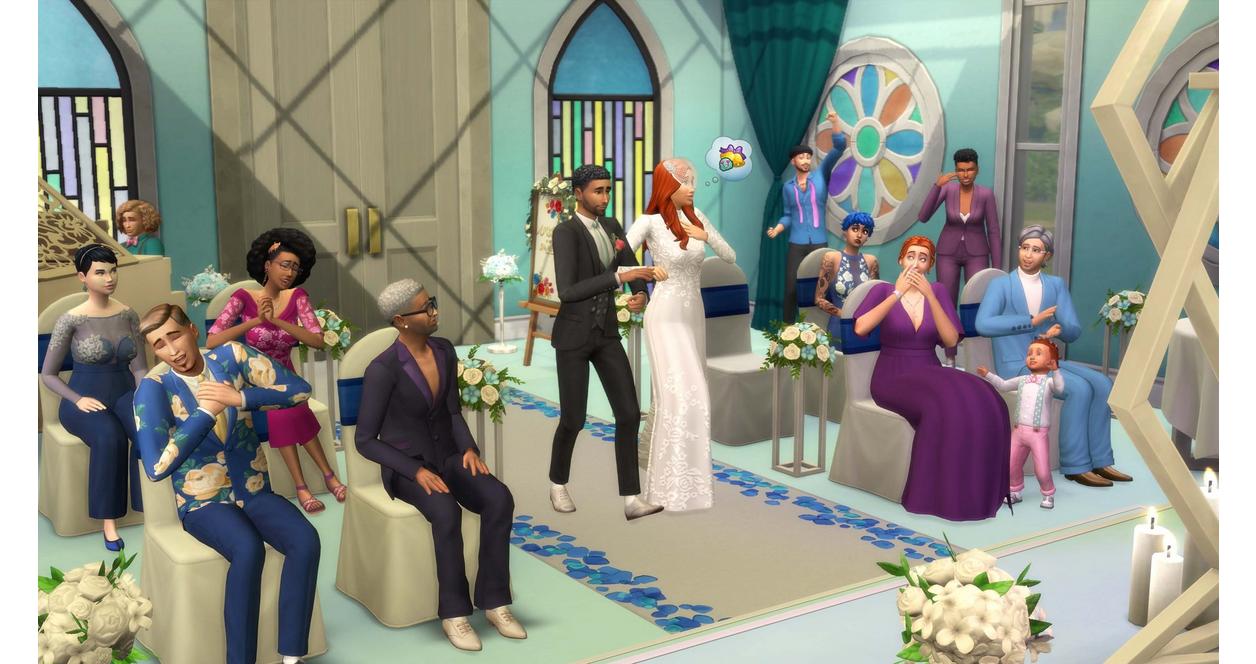 The Sims 4 My Wedding Stories Game Pack DLC - PC EA app