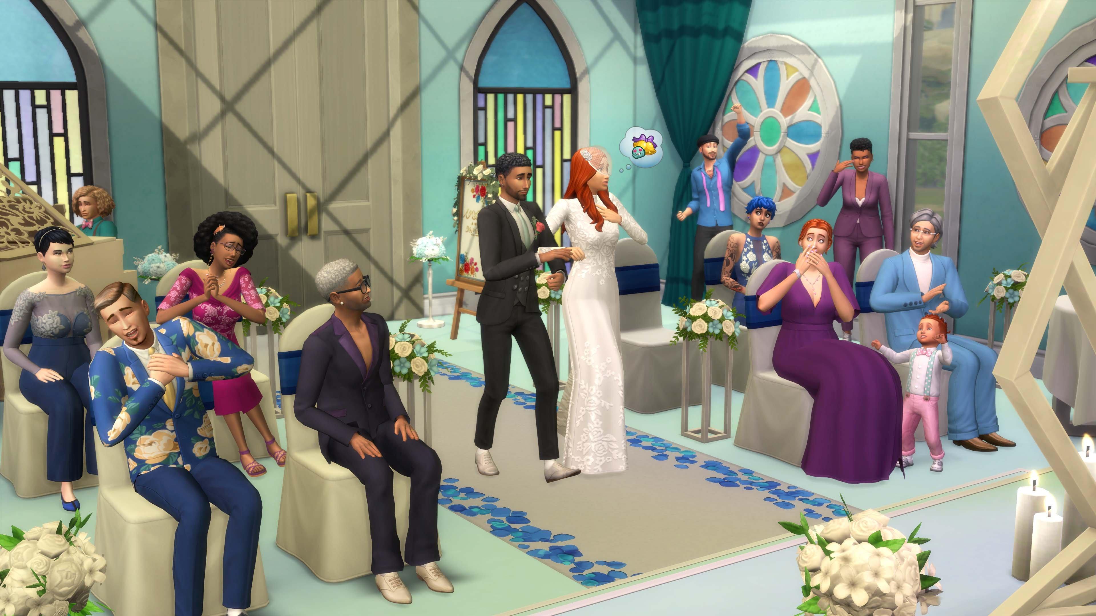 The Sims 4 My Wedding Stories Game Pack PC Origin