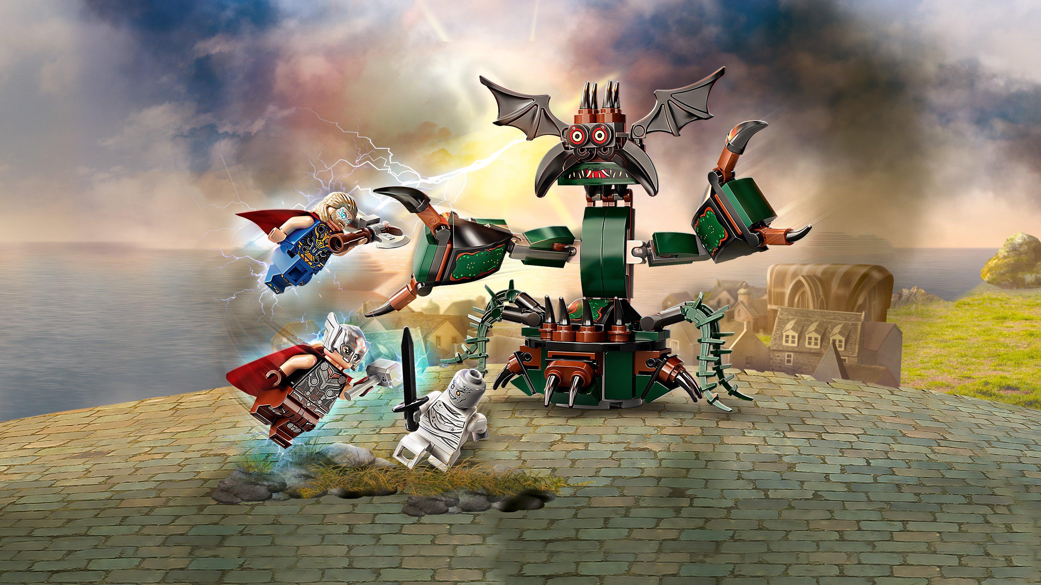 LEGO Super Heroes Thor: Love and Thunder Attack on New Asgard 76207