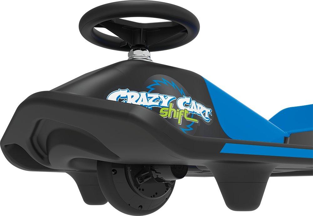 Razor Crazy Cart Shift - 12V Electric Drifting Go Kart for Kids - New  High/Low Speed Switch and Simplified Drifting System 