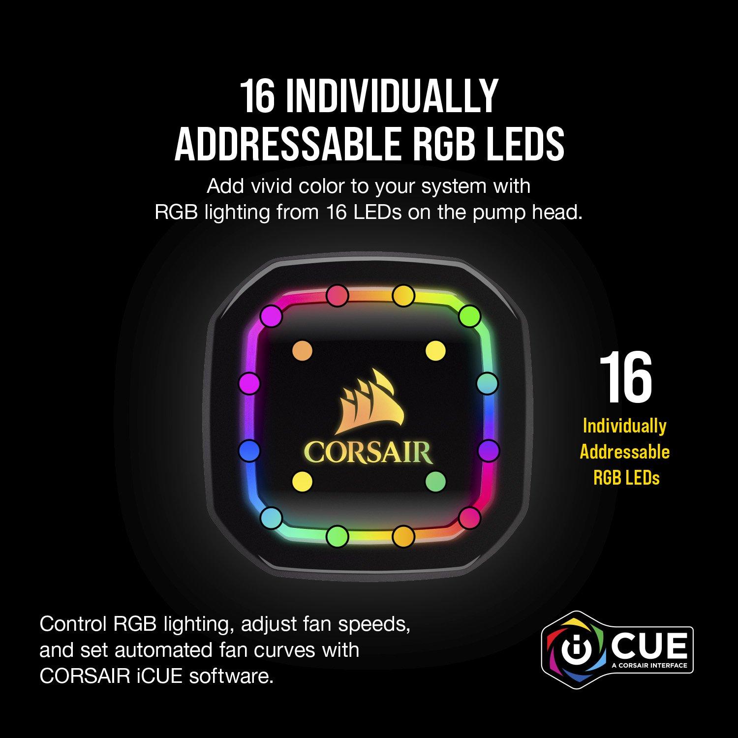 CORSAIR iCUE H150i RGB PRO XT CPU Liquid Cooler | GameStop