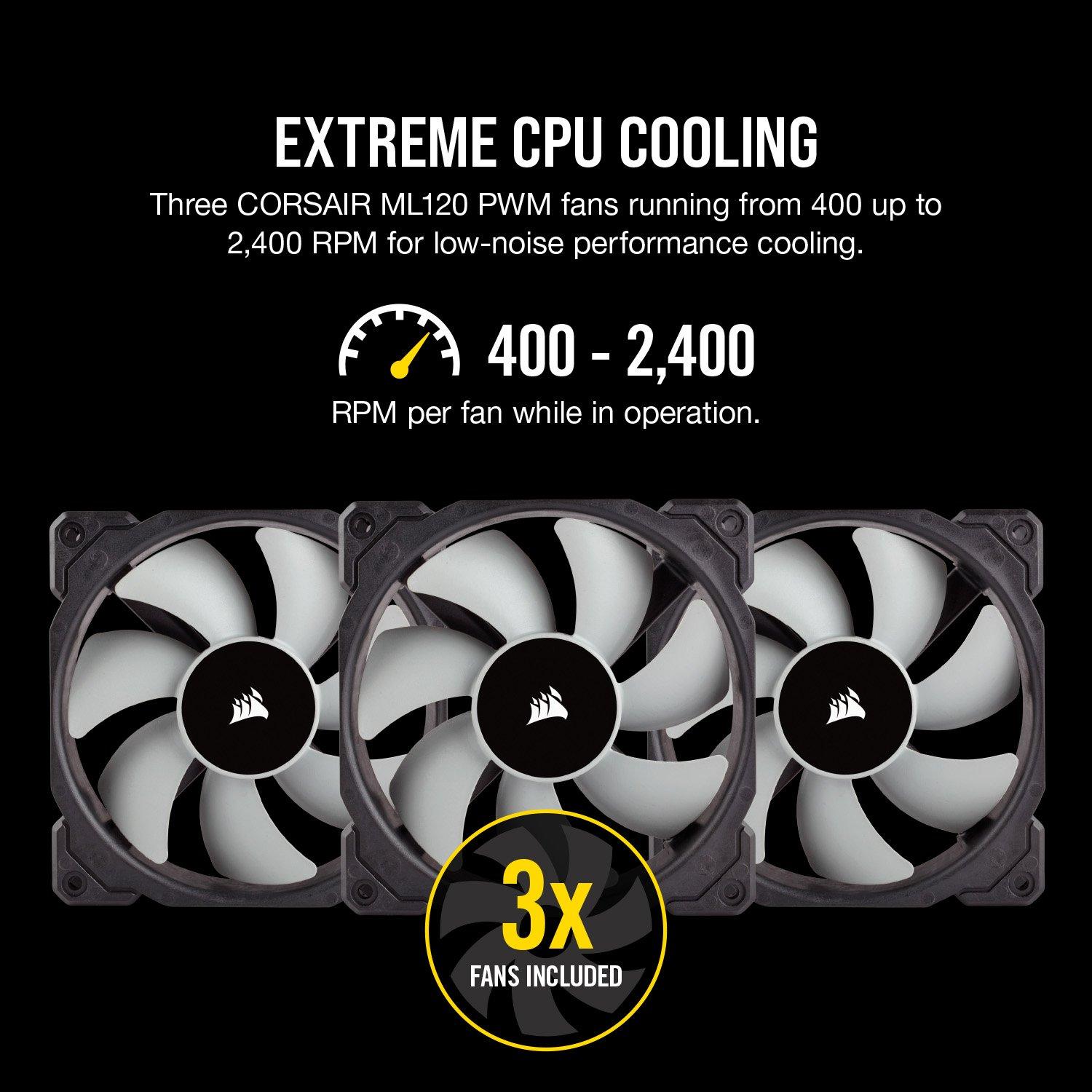 CORSAIR iCUE H150i RGB PRO XT CPU Liquid Cooler | GameStop