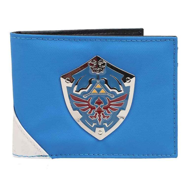 The Legend of Zelda Metal Badge and PU Applique Bifold Wallet