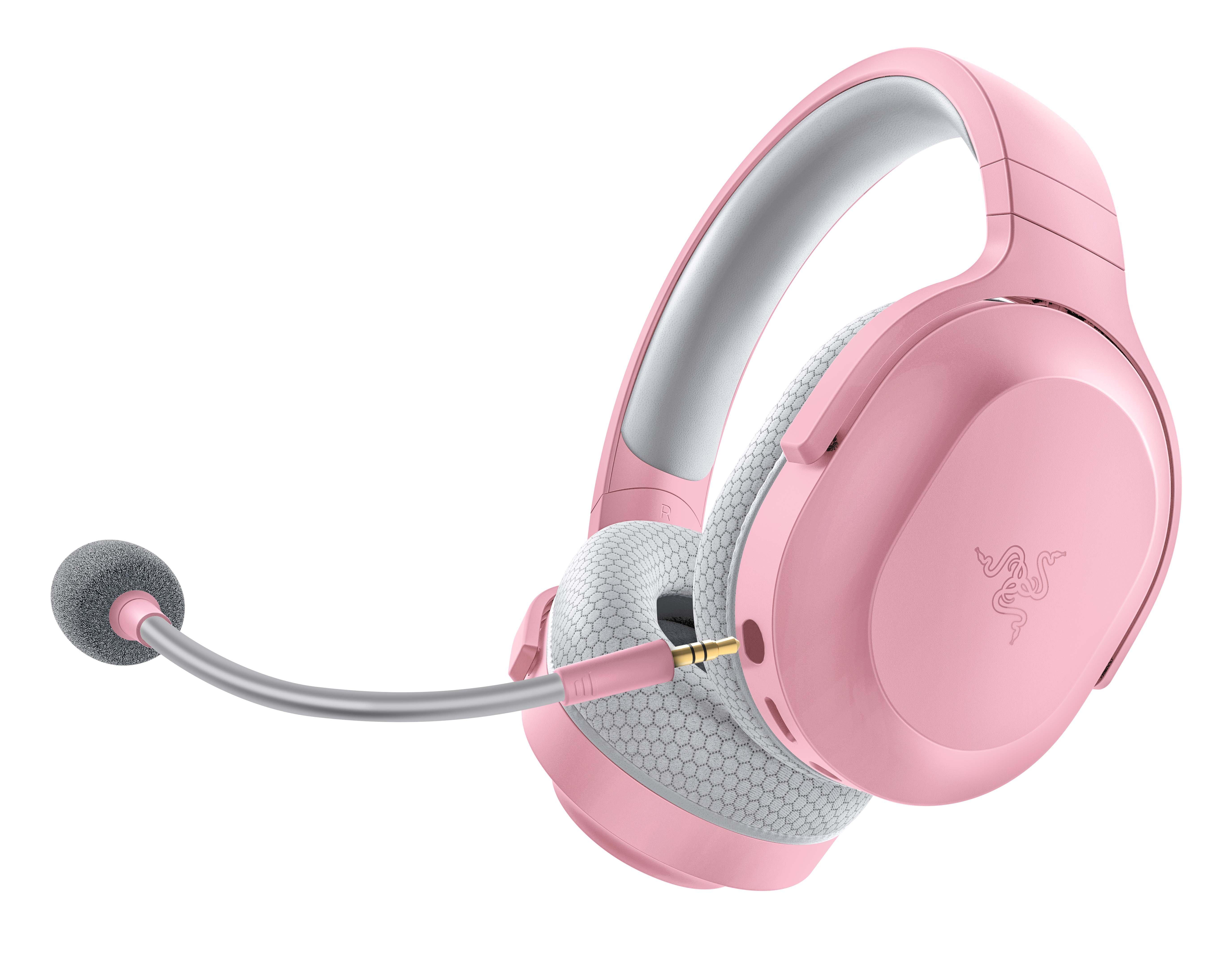 Razer Barracuda X Wireless Multi-Platform Gaming and Mobile Headset with Bluetooth Quartz Pink