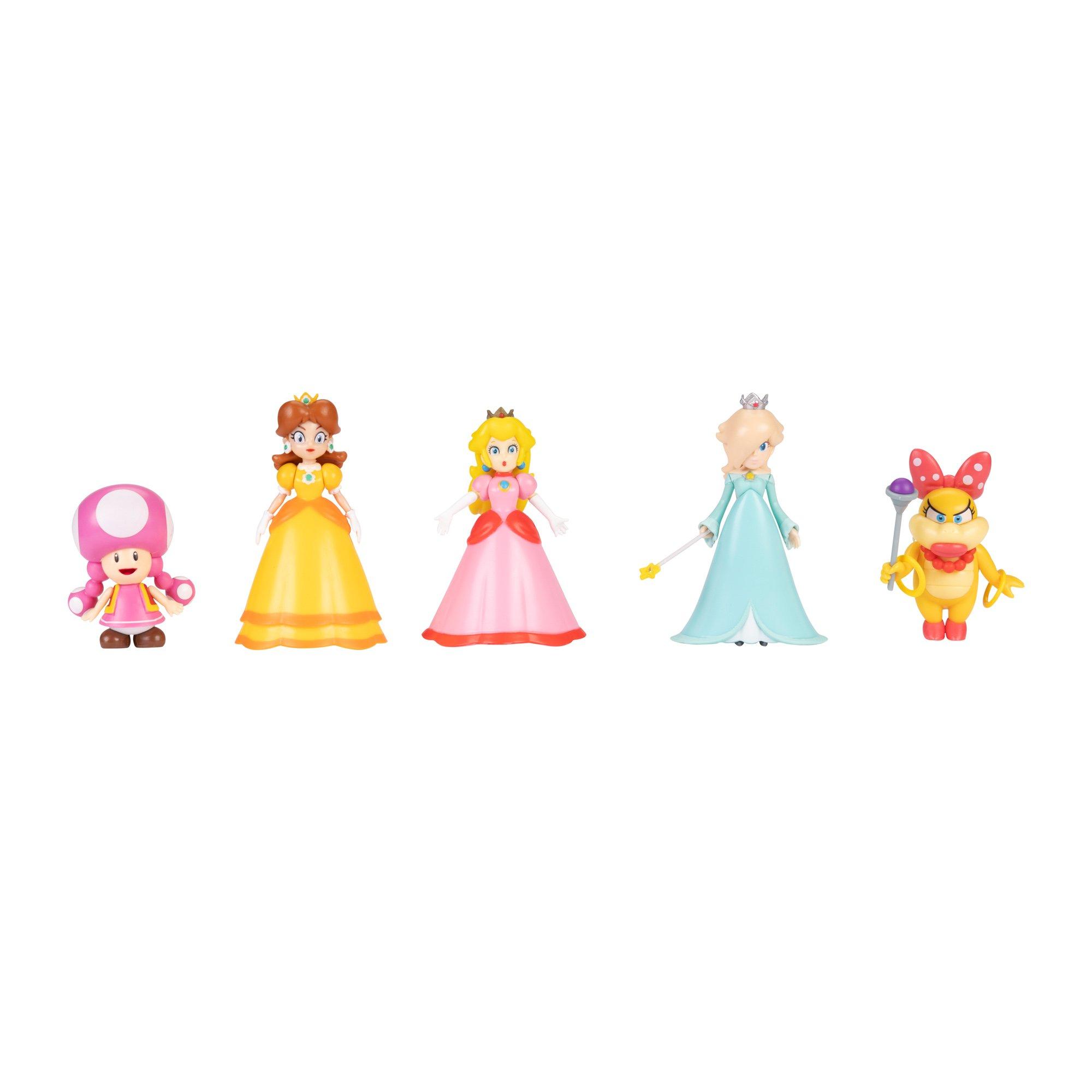 tienda Compulsión élite Jakks Pacific Super Mario Princess Peach 2.5-in Figure 5-Pack | GameStop
