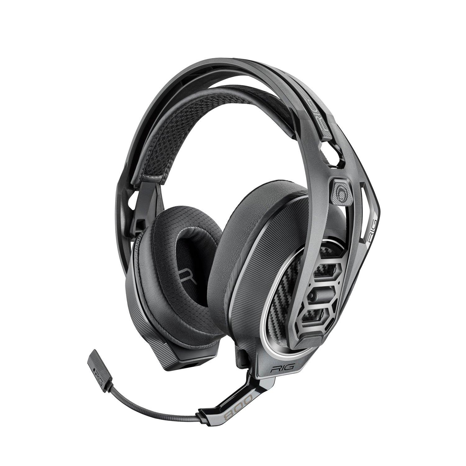 RIG Auriculares inalámbricos 800 PRO HX y estación base multifunción con  licencia oficial para Xbox Series XS, Xbox One, Windows 10/11 PCs - Dolby  Atmos para auriculares sonido envolvente 3D - Batería de 24 horas :  Videojuegos 