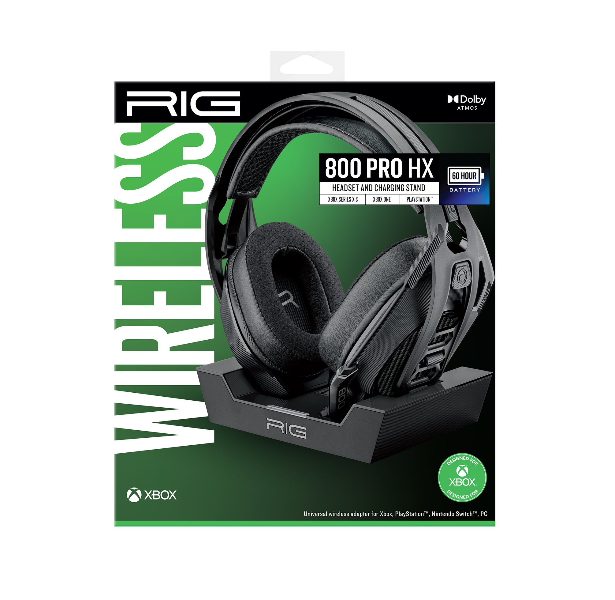 list item 6 of 7 RIG 800 PRO HX Wireless Headset for Xbox and Windows 10 with Charging Base