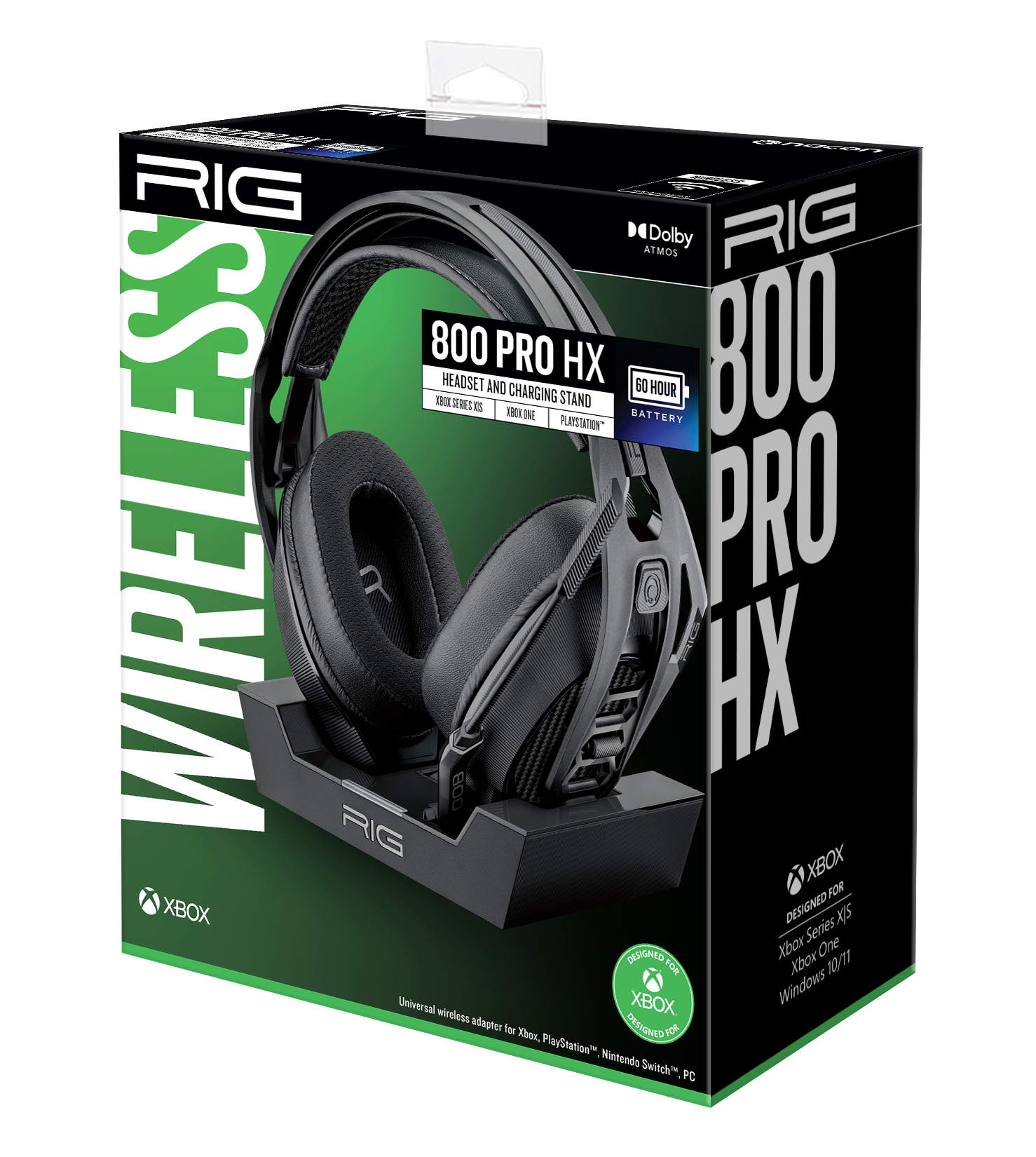 list item 7 of 7 RIG 800 PRO HX Wireless Headset for Xbox and Windows 10 with Charging Base