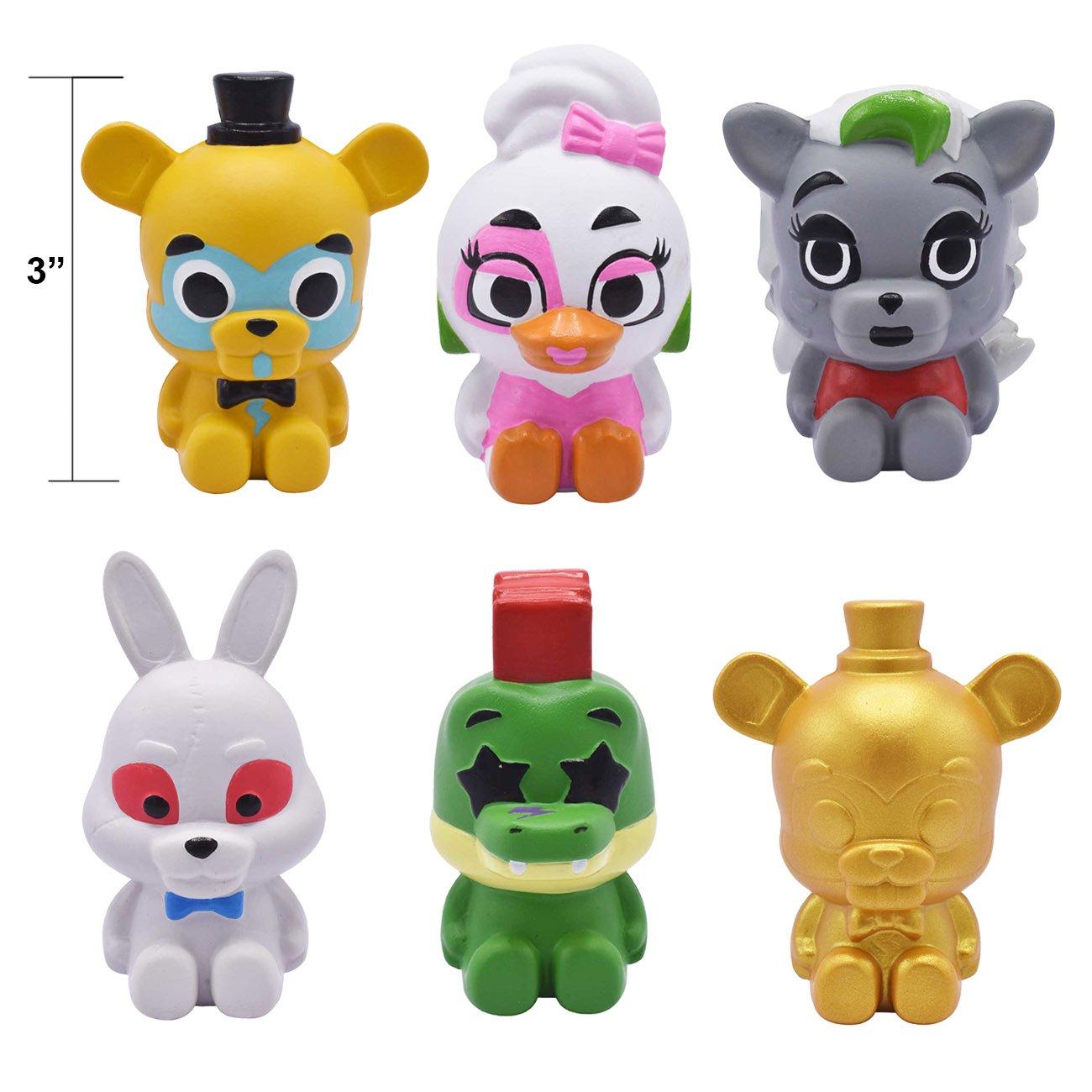 Just Toys Five Nights At Freddys 5 Piece Squishme Collectors Box : Target
