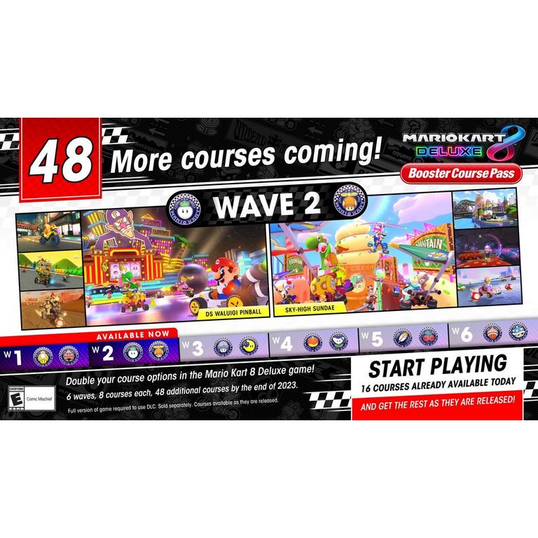 Mario Kart 8 Deluxe Booster Course Pass DLC - Nintendo Switch | Nintendo  Switch | GameStop