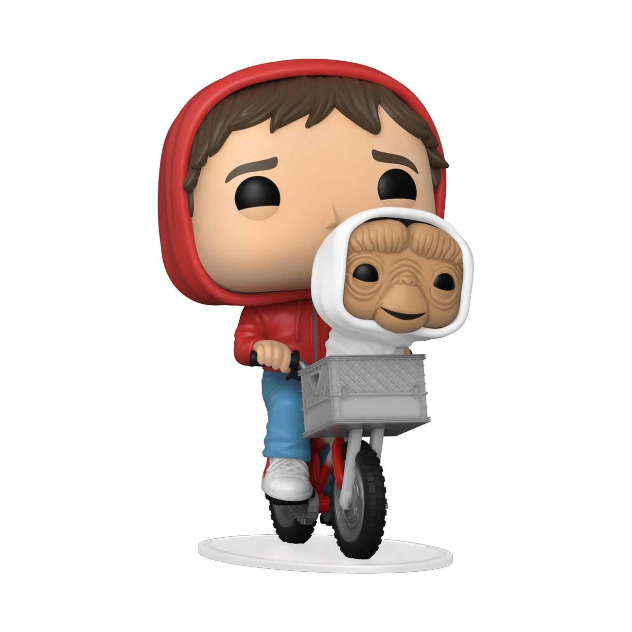 Funko POP! Movie: E.T. Elliot with E.T. in Bike Basket 4.75-in Vinyl Figure  | GameStop