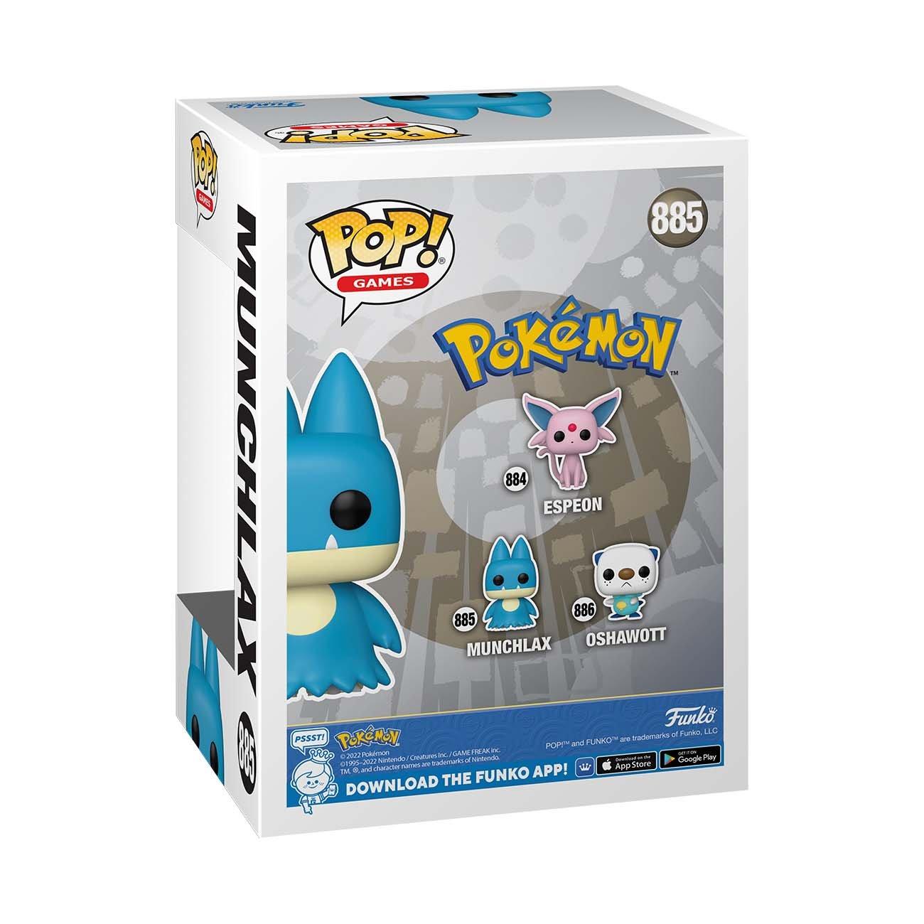 Funko POP! Games: Pokemon Munchlax 3.9-in Vinyl Figure