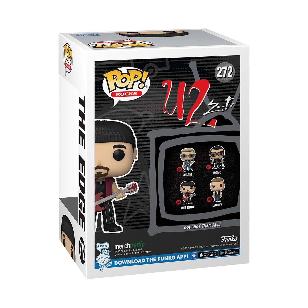 Funko POP! Rocks: U2 The Edge 3.89-in Vinyl Figure