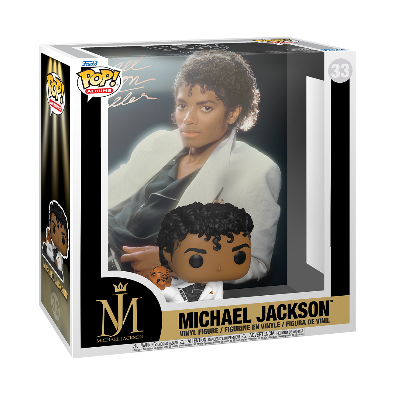 Funko Albums Michael Jackson (Thriller) 3.35-in Vinyl | GameStop