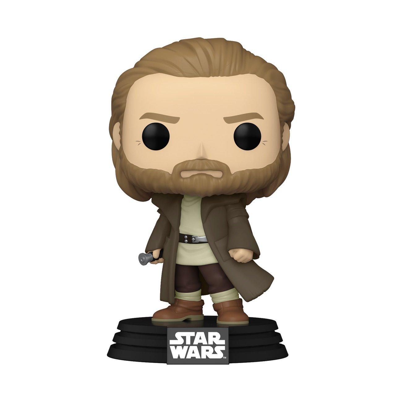 Funko POP! Star Wars: Obi-Wan Kenobi - Obi-Wan Kenobi 4.75-in Vinyl Bobblehead