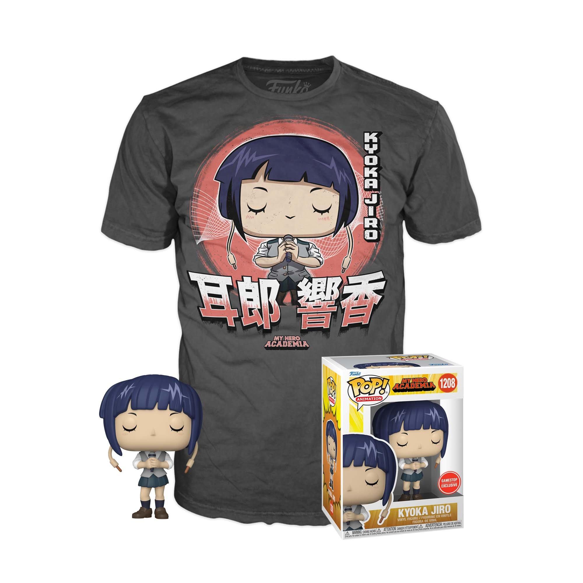 Funko POP! Animation: My Hero Academia Kyoka Jiro with Microphone Vinyl  Figure and T-Shirt GameStop Exclusive | GameStop