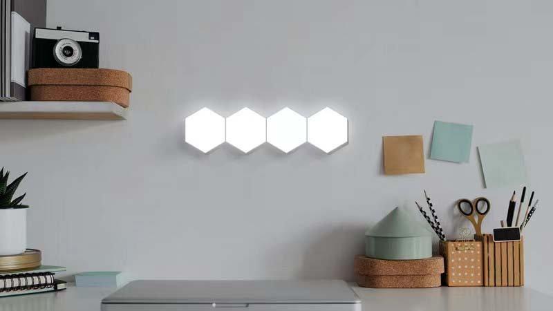 Hexagonal Light panel - cool music sync RGB hexagonal LED Light