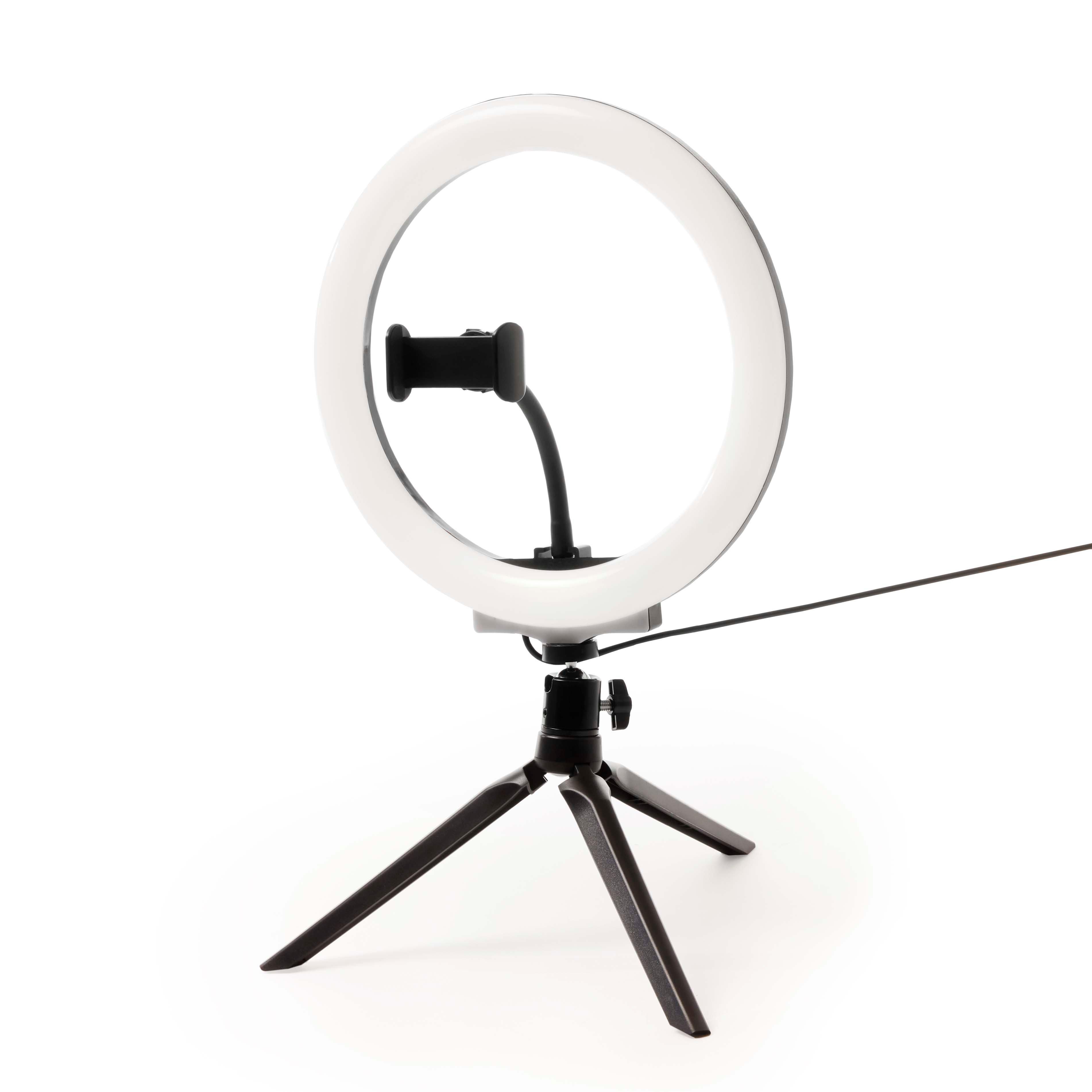 GameStop 10-in Ring Light with Desktop Stand