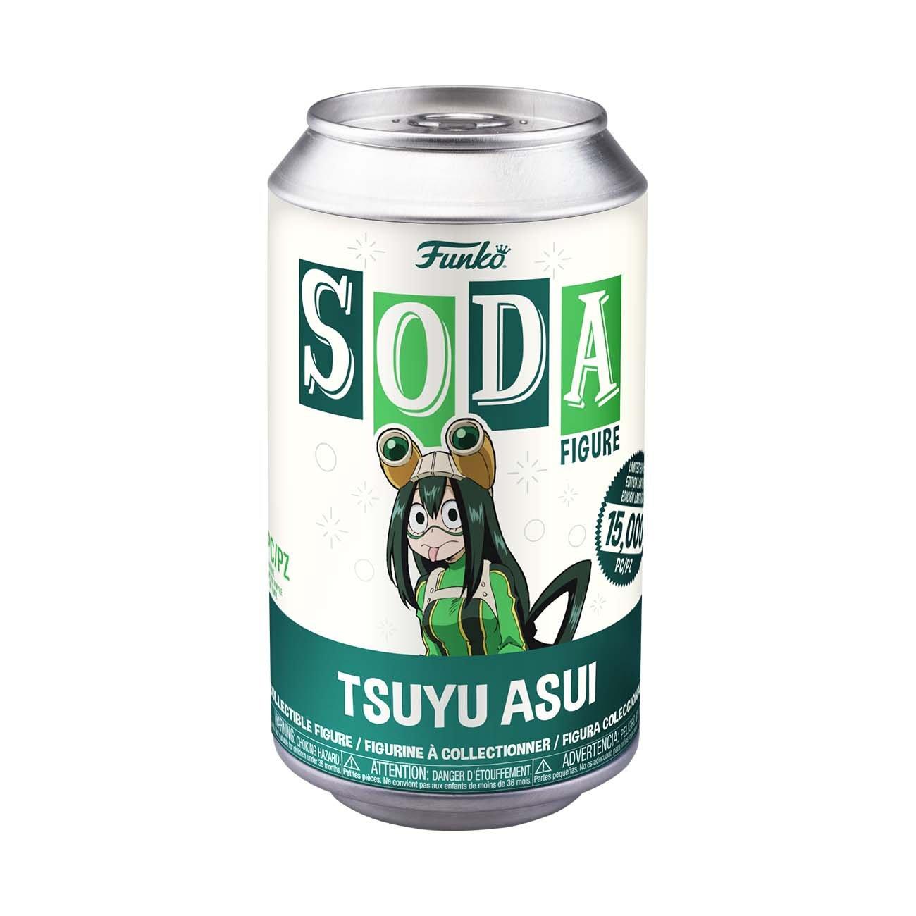 Funko Vinyl SODA: My Hero Academia Tsuyu Asui 3.74-in Vinyl Figure