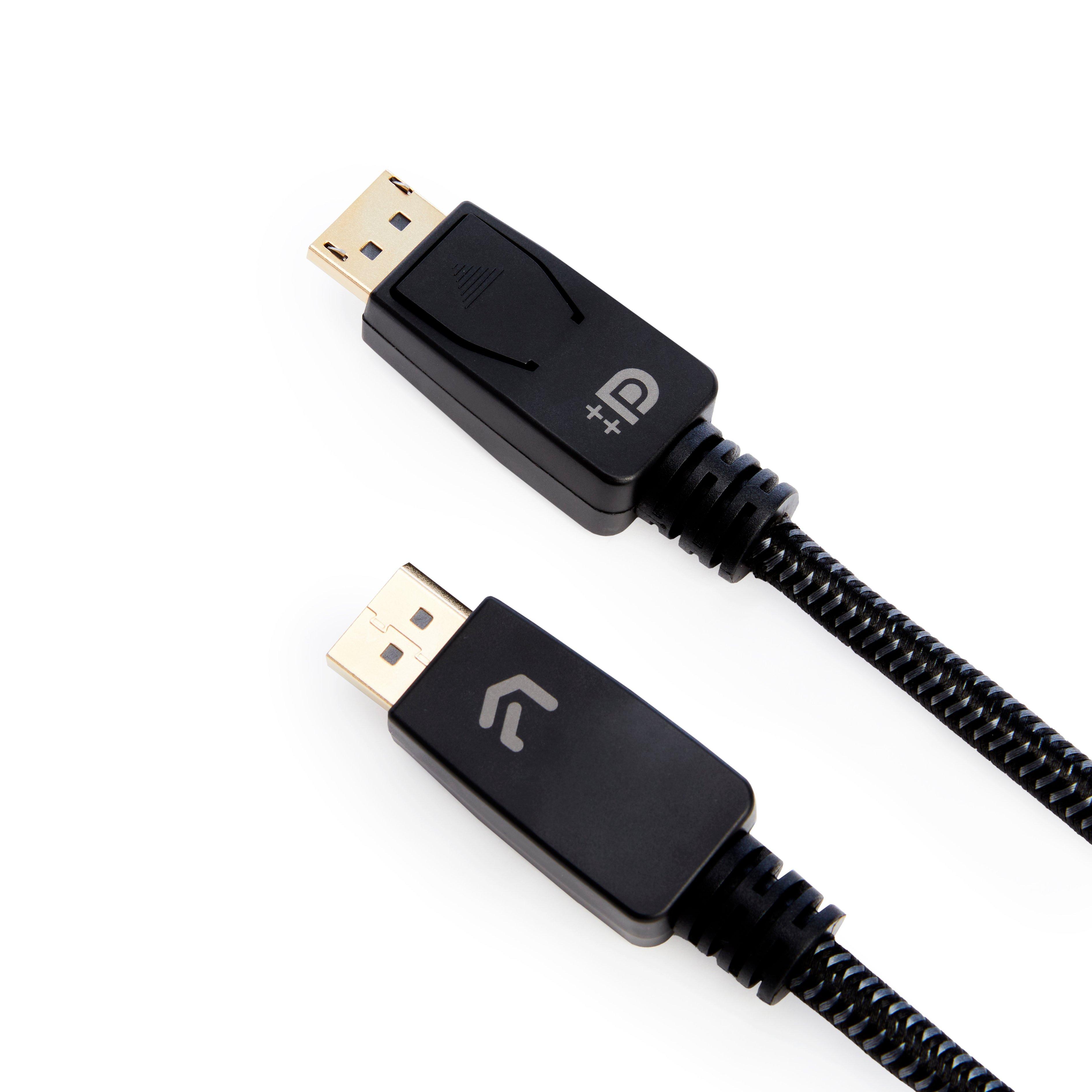 list item 2 of 2 Atrix 4K/8K DisplayPort to DisplayPort 1.4 Braided Nylon 6-ft Cable