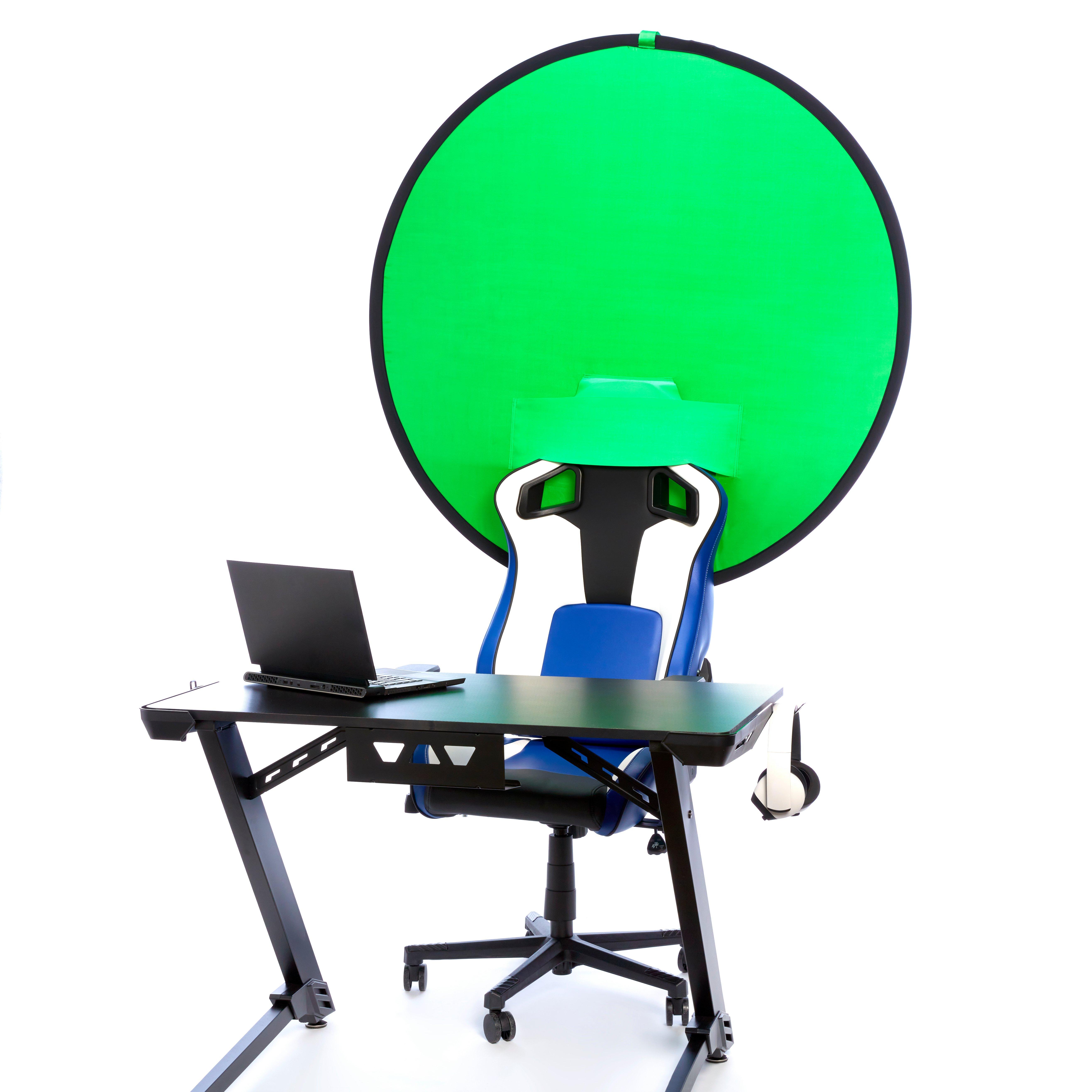 Atrix Chair Mounting Green Screen Backdrop GameStop