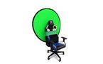Atrix Chair Mounting Green Screen Backdrop