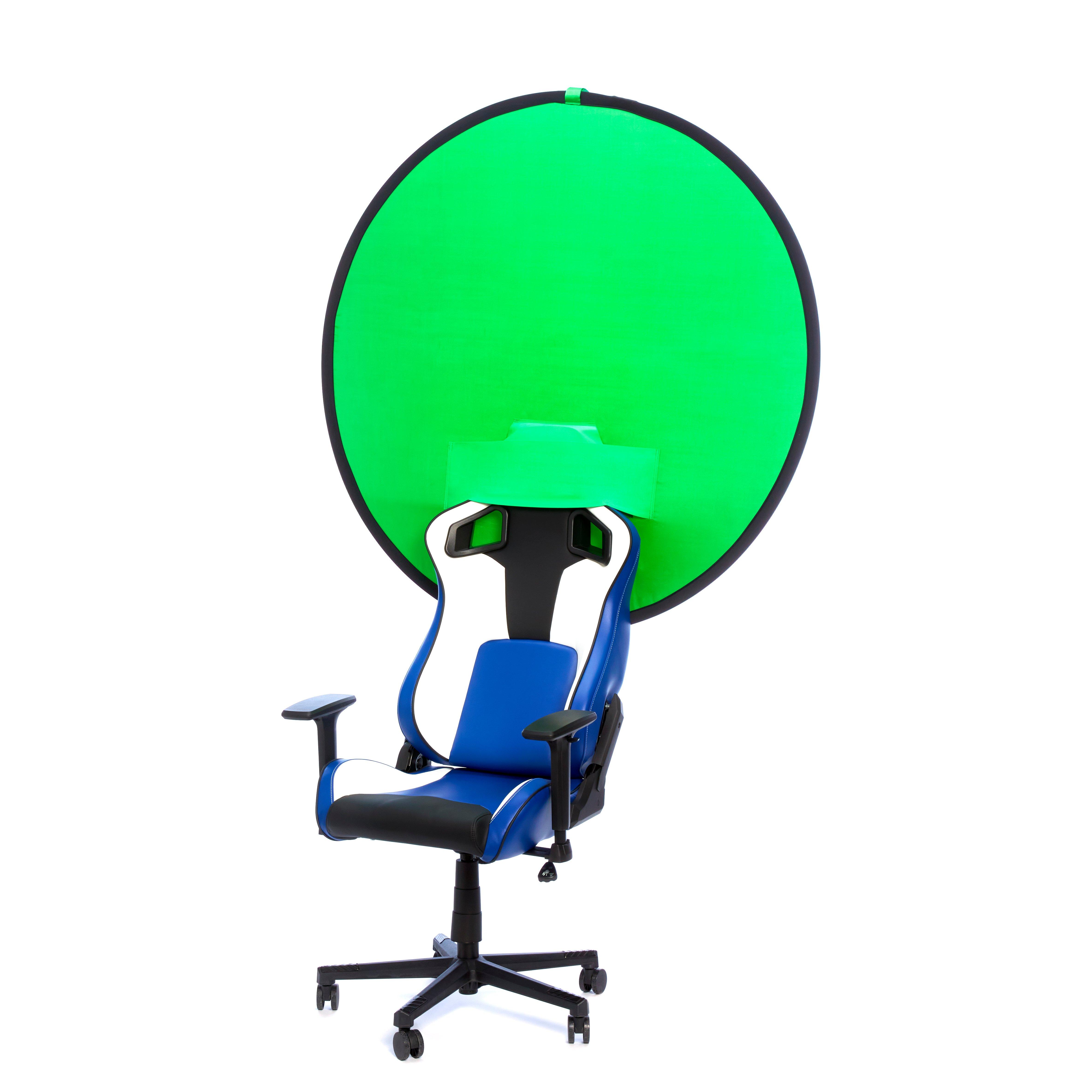 Atrix Chair Mounting Green Screen Backdrop