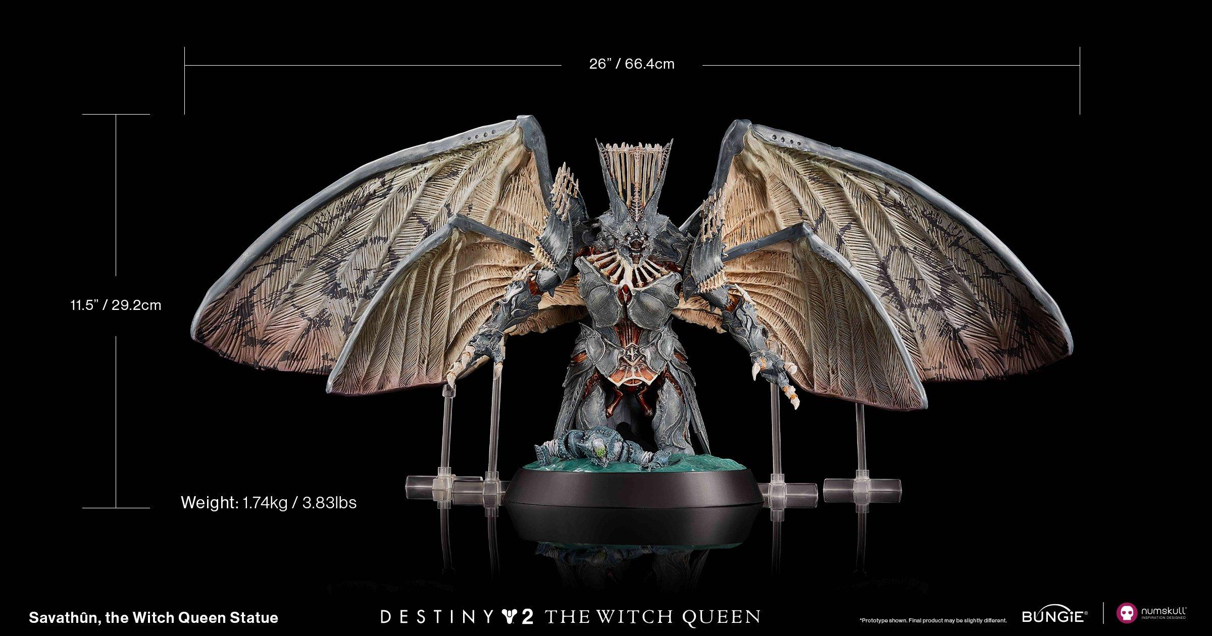 Numskull Destiny 2 Savathun The Witch Queen 11.5-in Statue