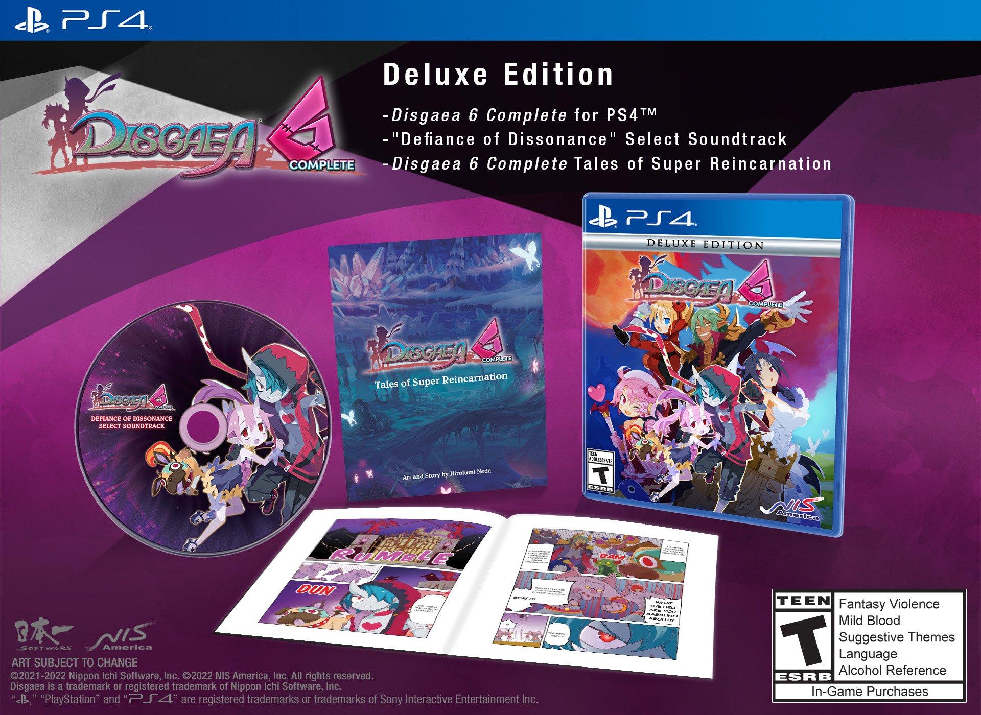 list item 2 of 9 Disgaea 6: Complete - Deluxe Edition - PlayStation 4