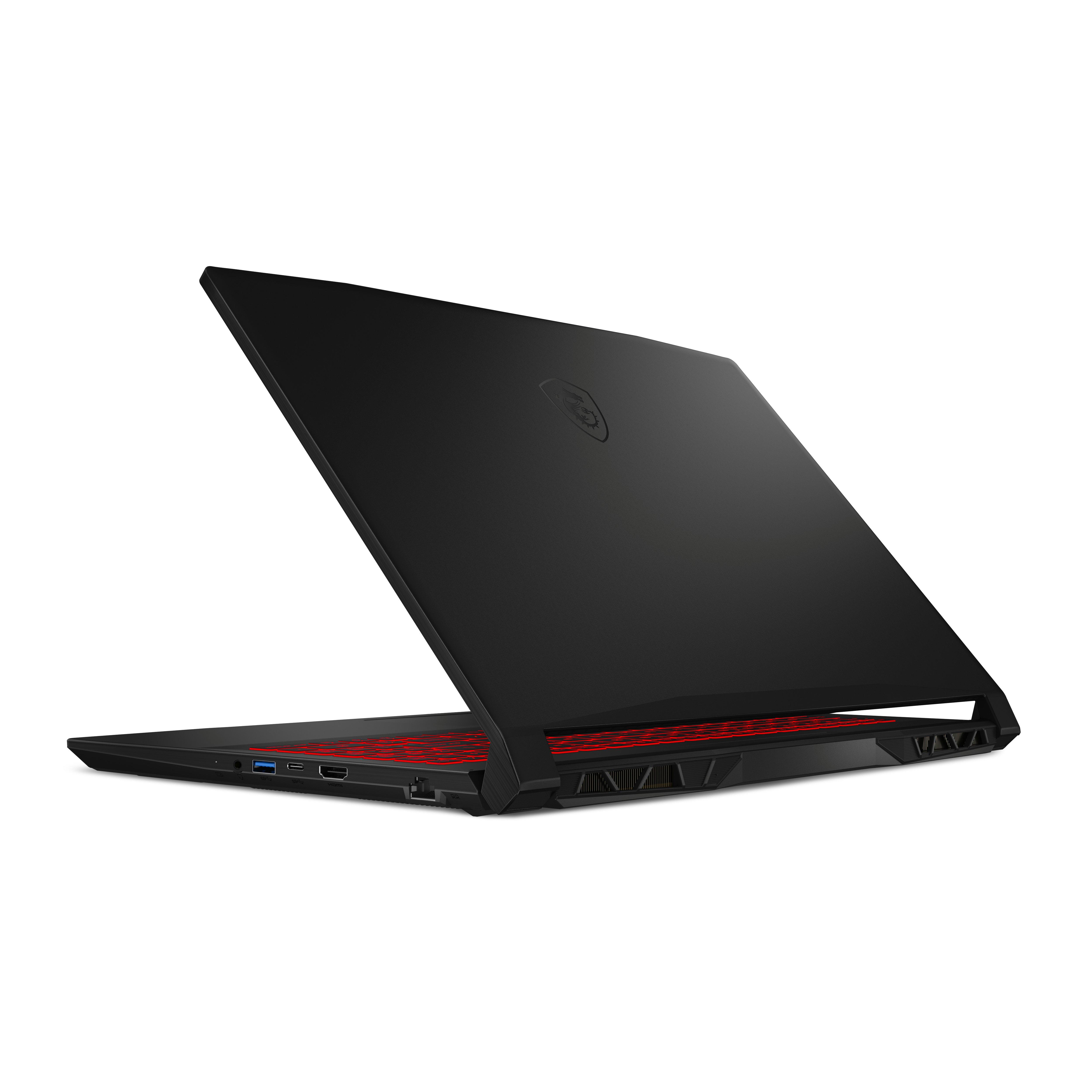 MSI Katana GF66 15.6-in Gaming Laptop Intel Core i7 NVIDIA GeForce RTX ...