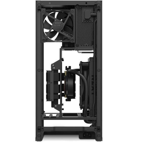 list item 6 of 7 NZXT H1 V2 Mini ITX Case with PSU AIO Fan Controller and PCIe Extender CS-H11BW-US