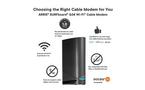 ARRIS SURFboard DOCSIS 3.1 G34 Gigabit Cable Modem and Wi-Fi 6 Router