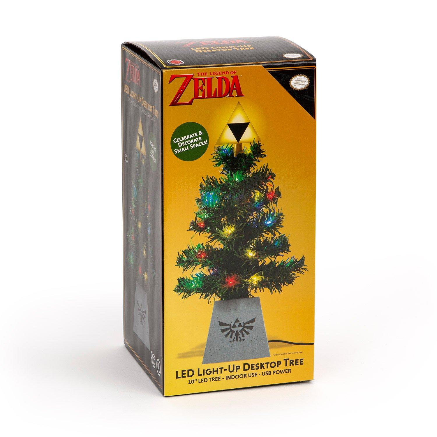 Nintendo The Legend of Zelda USB LED 10in Lightup Desktop Tree