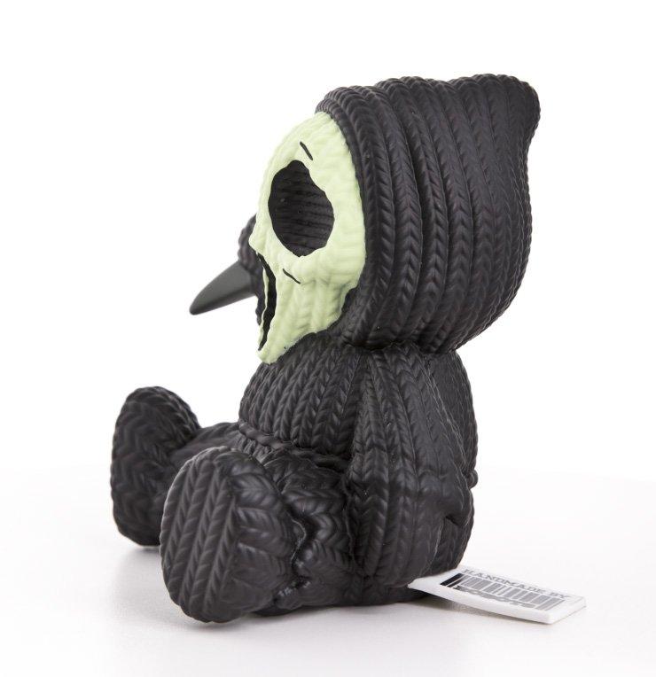 Handmade by Robots Knit Series Ghost Face Glow-in-the-Dark 5-in Vinyl Figure GameStop Exclusive