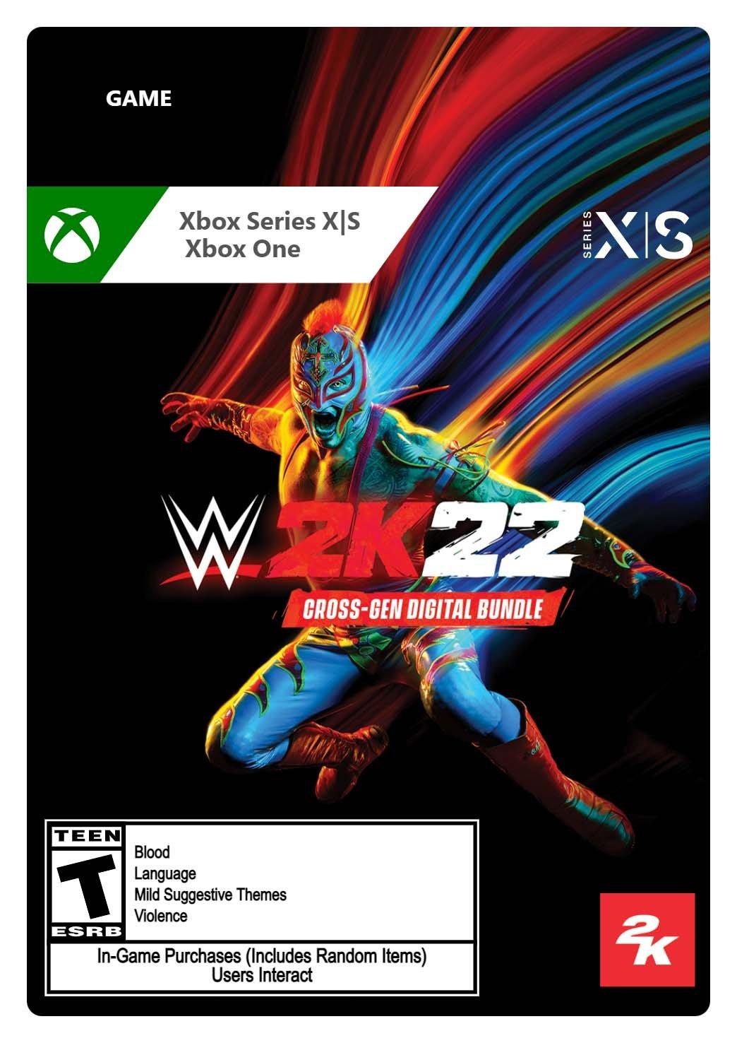 WWE 2K22 CrossGen Digital Bundle Xbox Series X