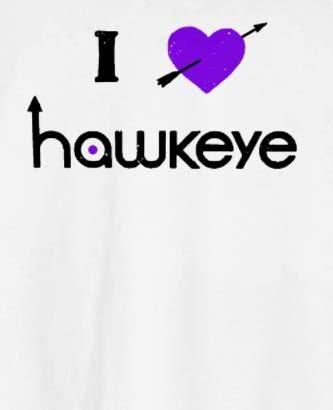 I Heart Hawkeye Men's T-Shirt