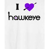 list item 1 of 3 I Heart Hawkeye Men's T-Shirt