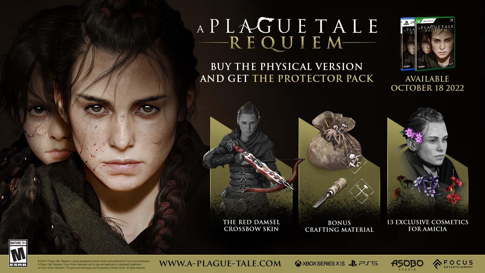 PS5 A Plague Tale Requiem (R3) (Used), Video Gaming, Video Games