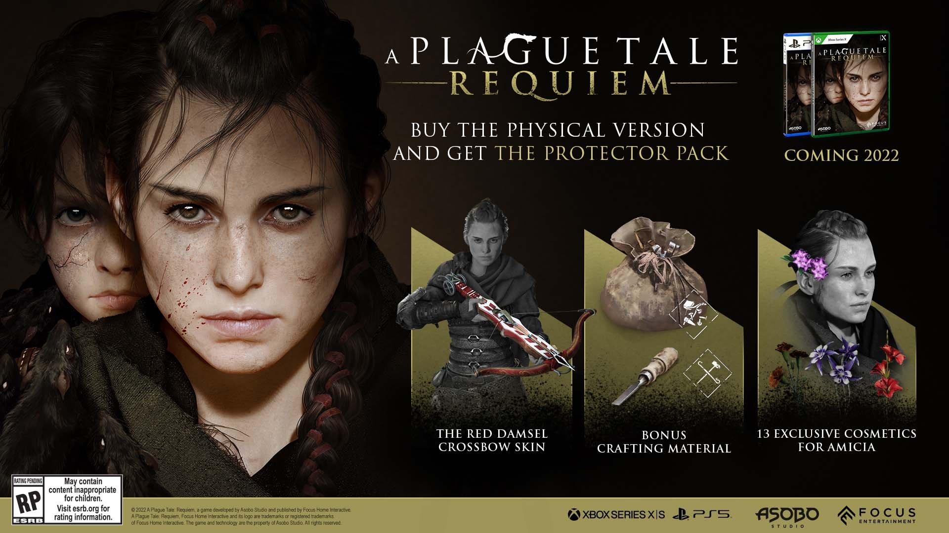 A Plague Tale on X: 📢 One day left! 🚨 You have until tomorrow to enter  @Focus_entmt's #APlagueTaleRequiem custom console contest. May the odds be  ever in your favor 👀 / X