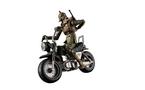 Megahouse Mobile Suit Gundam G.M.G. Principality of Zeon 08 VSP General Soldier and Exclusive Motorcycle 4-in Figure Set