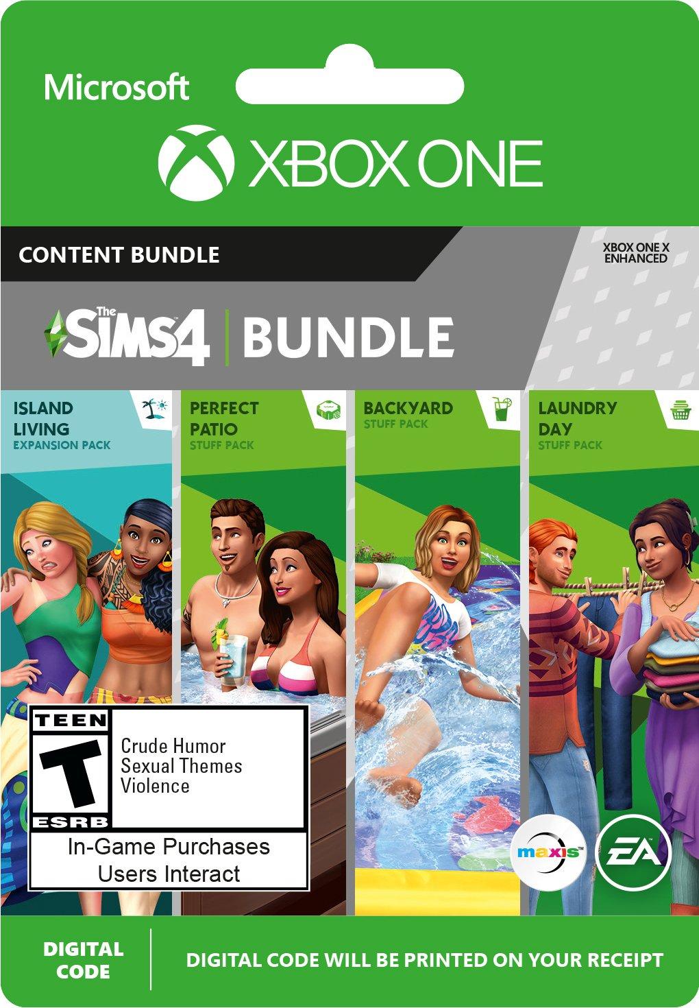 The Sims 4 Plus Island Living Bundle Xbox One 37781 - Best Buy