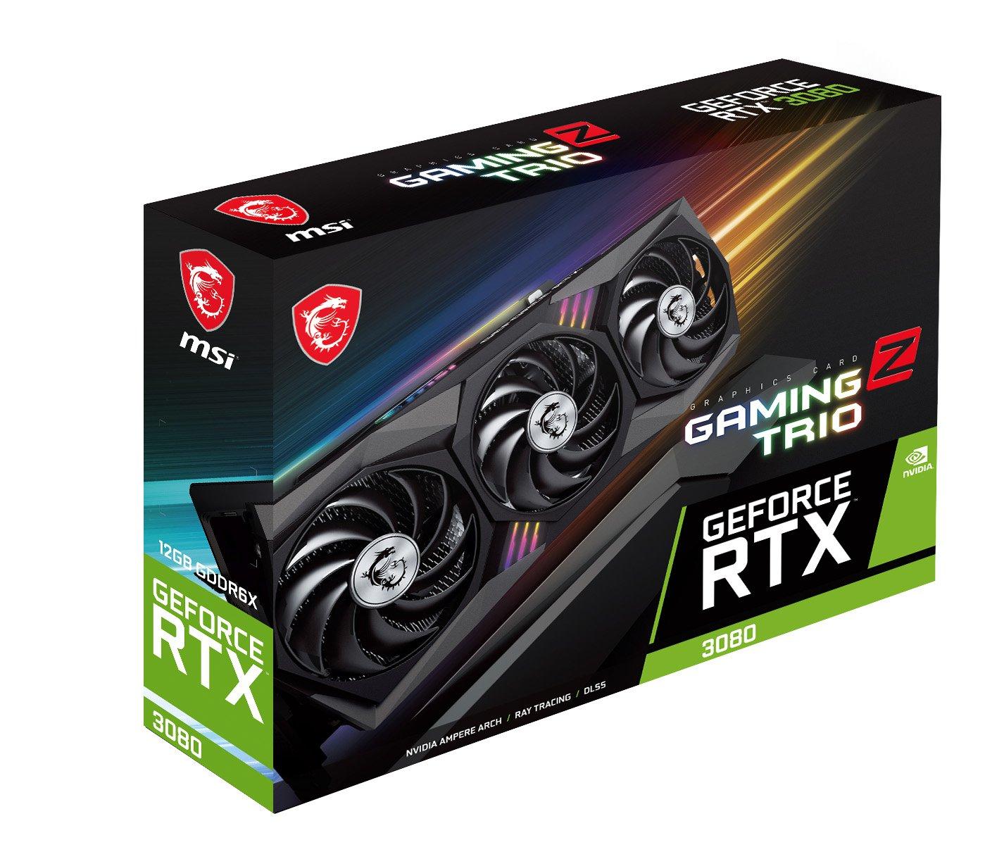 GEFORCE RTX3080 msi GAMING TRIO 