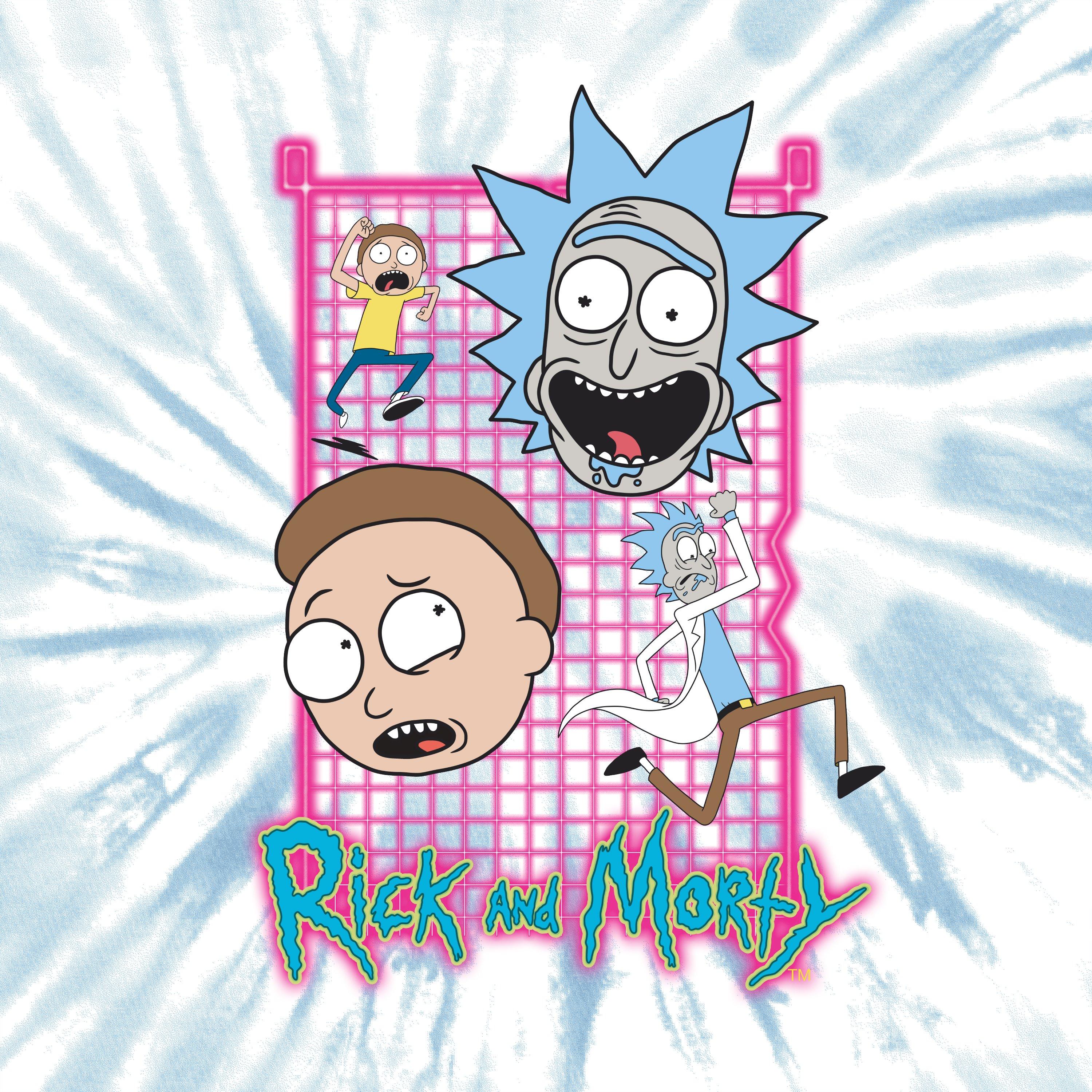 2 pc credit card skin RICKY AND MORTY