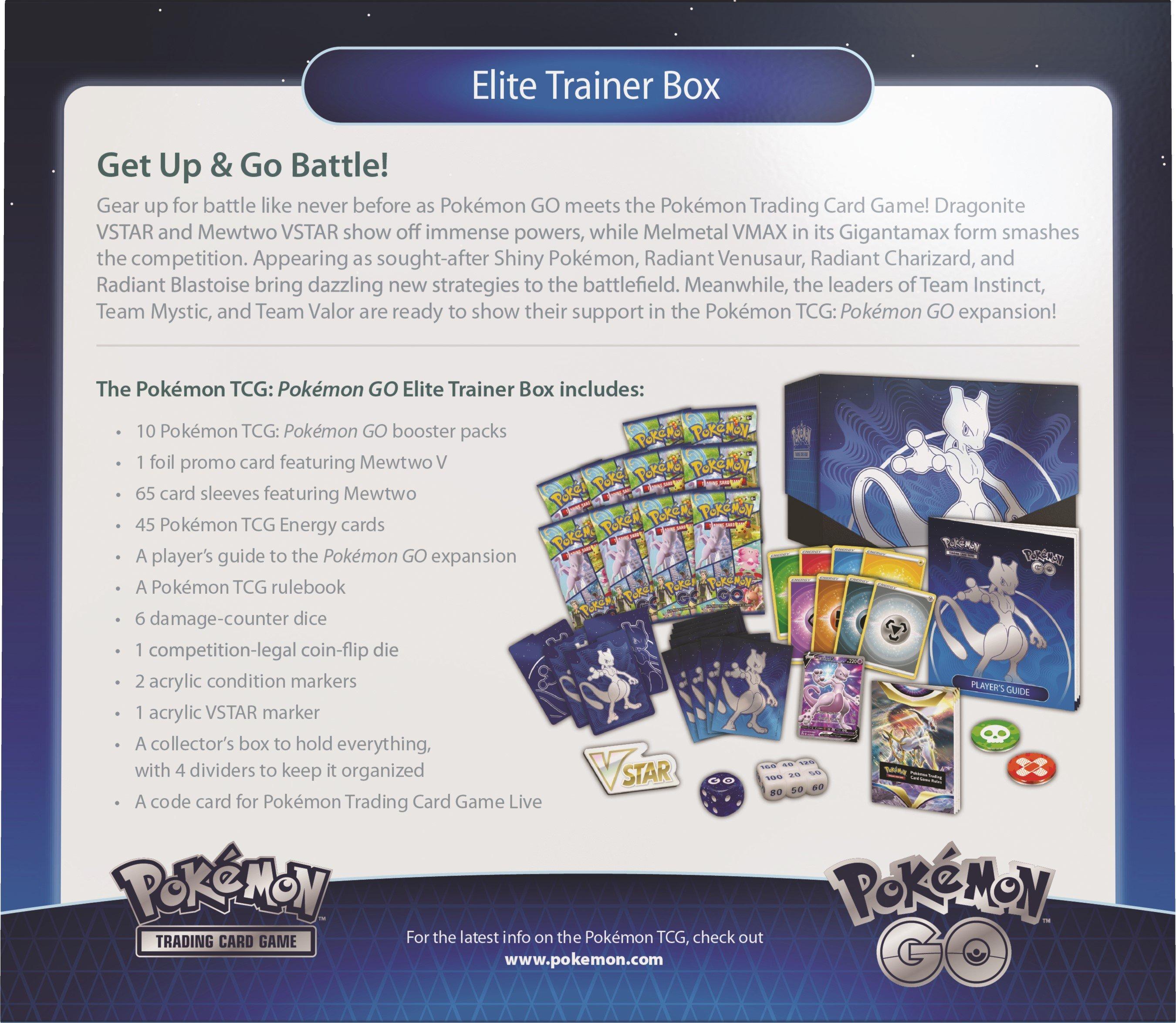 Pokemon Trading Card Game Pokemon Go Elite Trainer Box