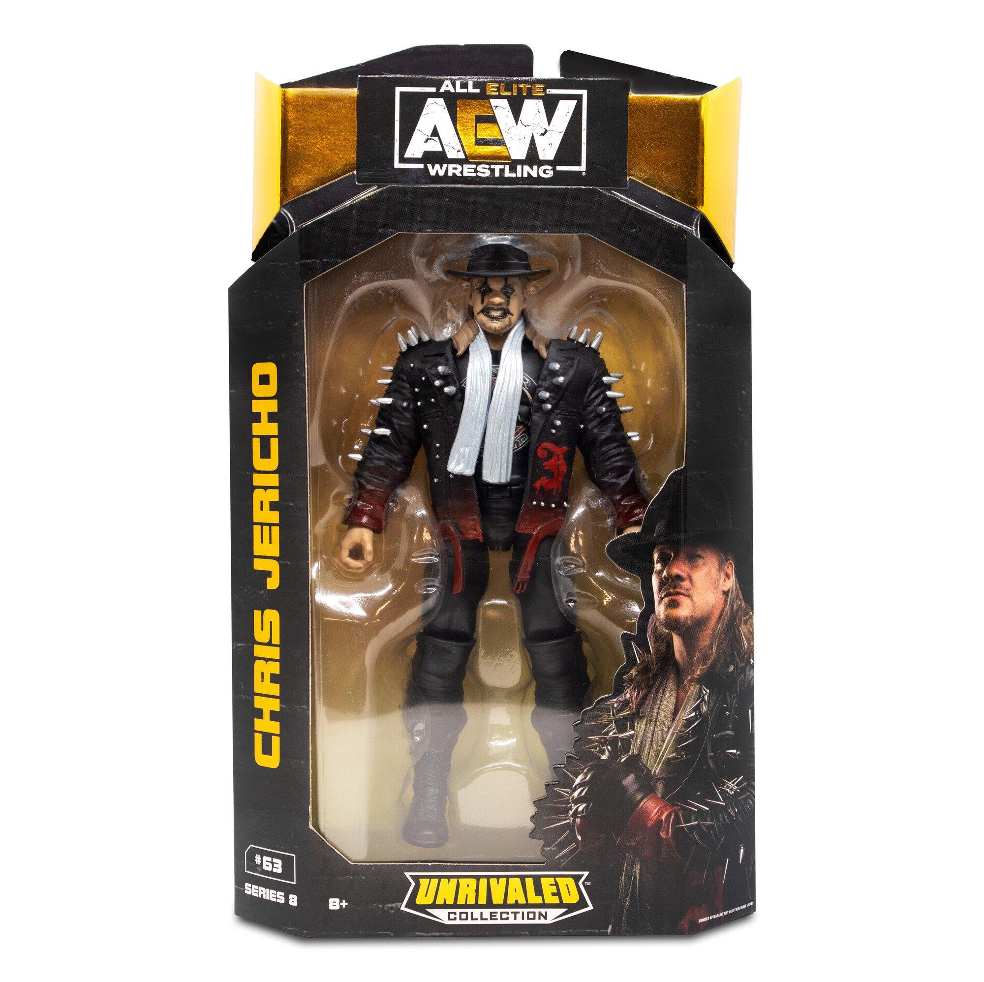 list item 2 of 4 Jazwares All Elite Wrestling Unrivaled Collection Series 8 Chris Jericho 6-in Action Figure