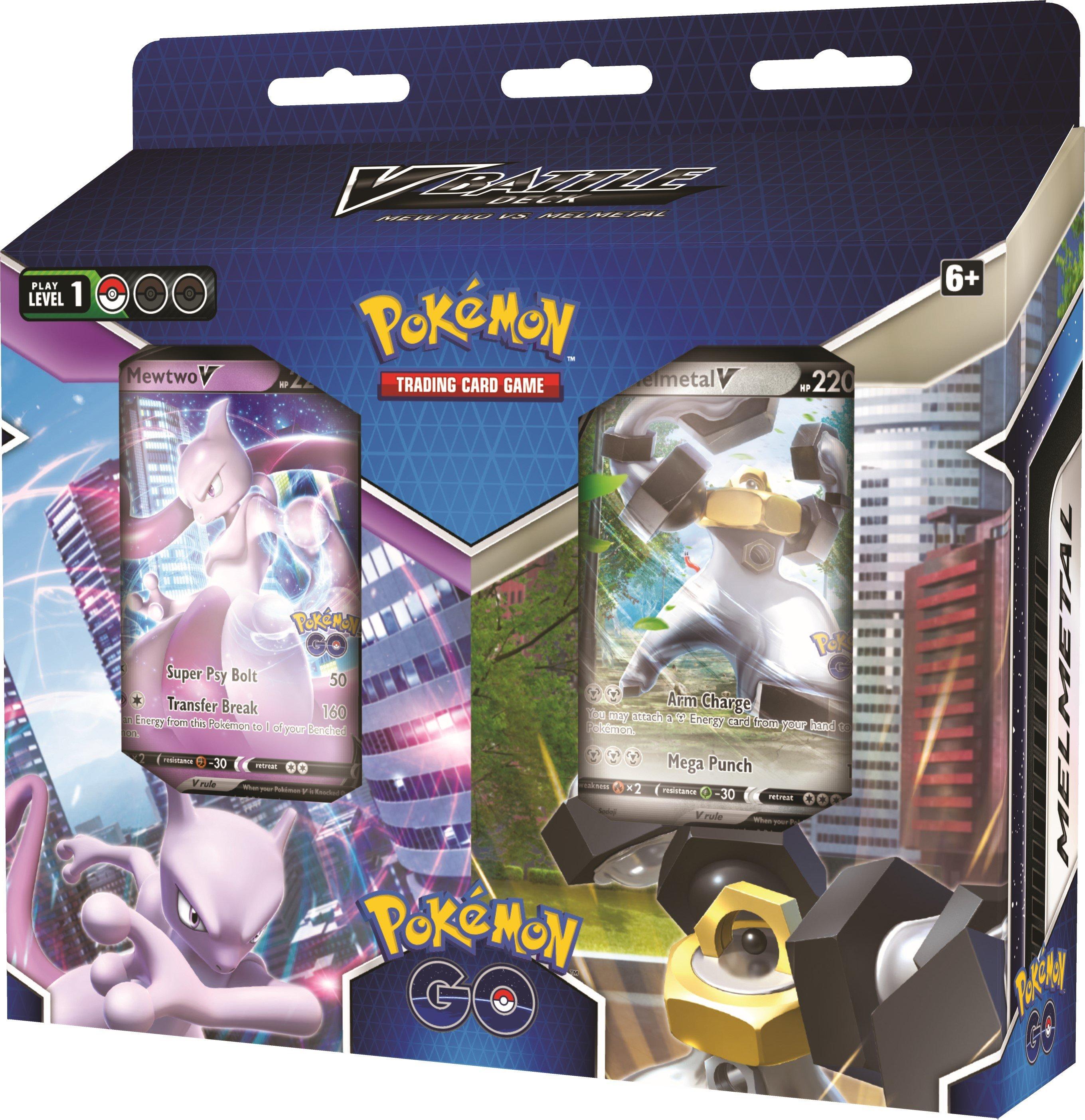 Pokemon Trading Card Game Pokemon GO V Battle Deck Mewtwo vs. Melmetal