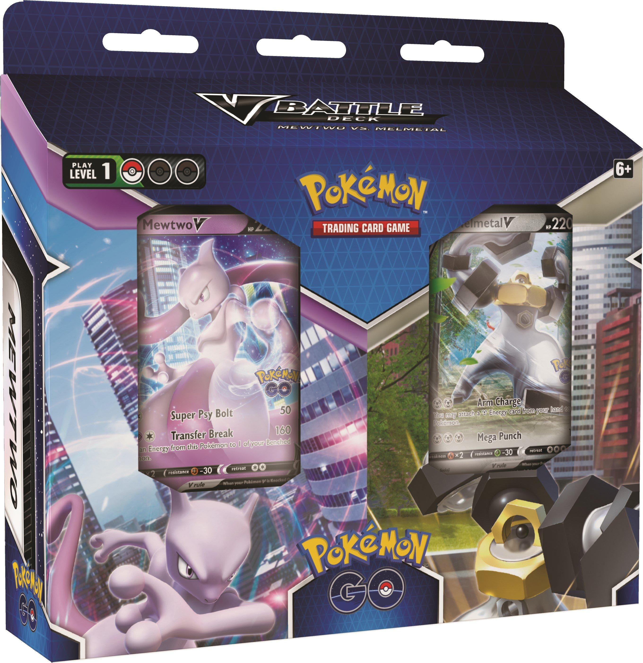 Pokemon Trading Card Game: Pokemon GO V Battle Deck: Mewtwo vs. Melmetal