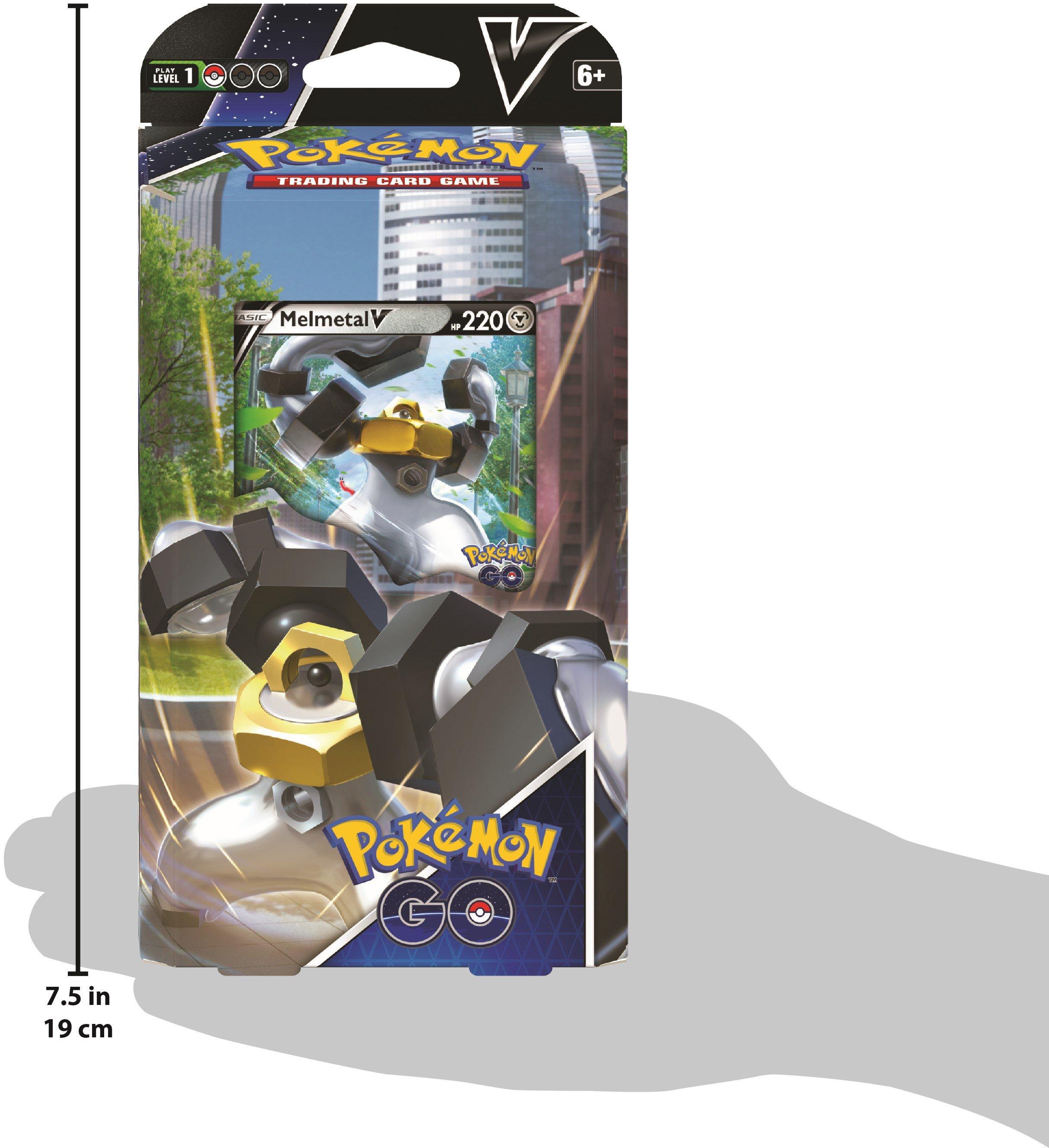 Pokemon Trading Card Game: Pokemon GO V Battle Deck: Mewtwo vs. Melmetal |  GameStop